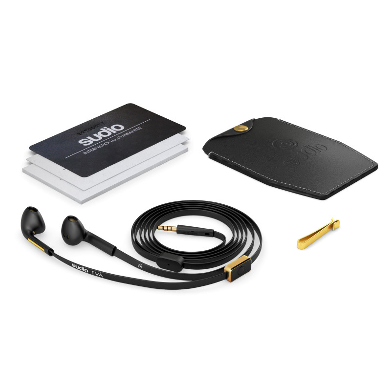 Sudio Två In-Ear Binaural Wired Black Mobile Headset