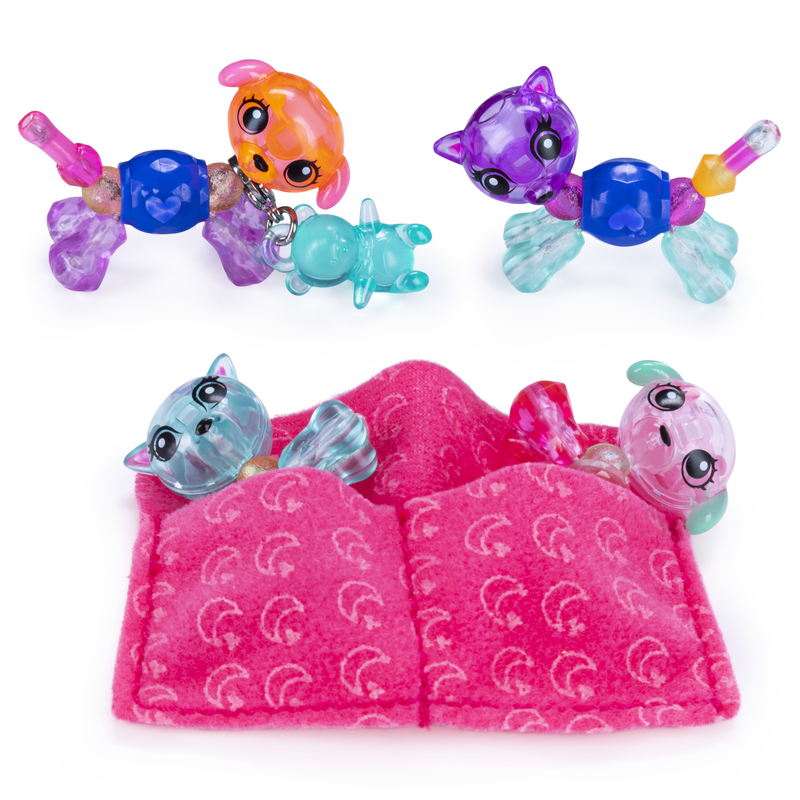 Twisty Petz - Babies 4-Pack Unicorns and Pandas Collectible Bracelet Set for Kids